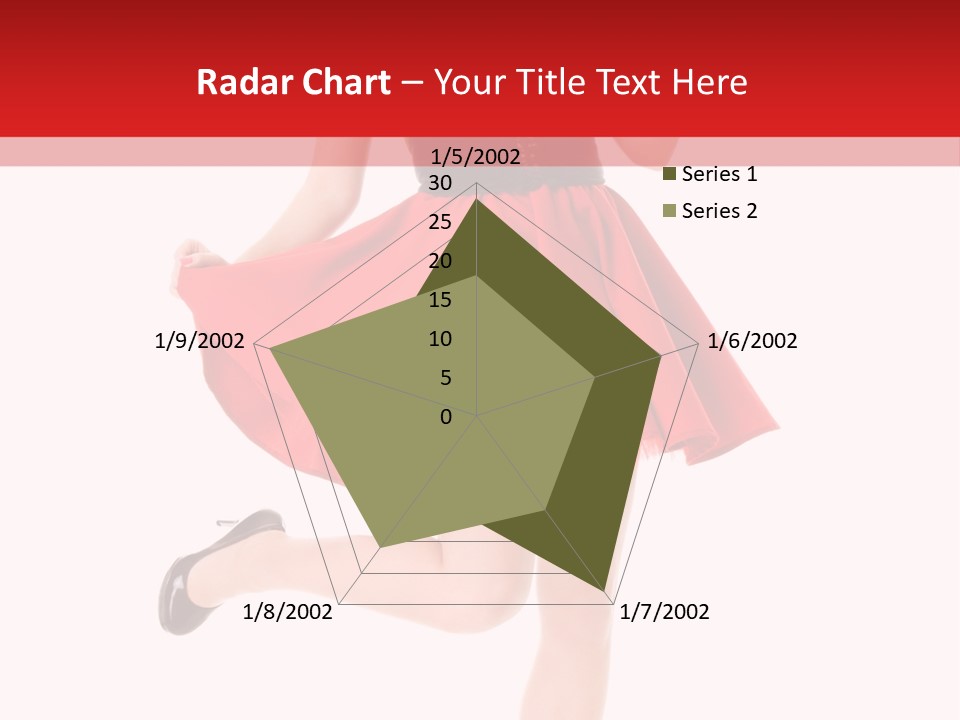 Young Lady Fresh PowerPoint Template