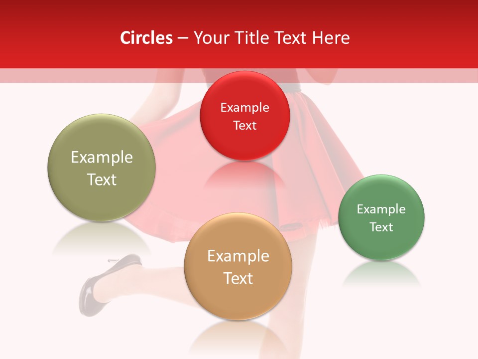 Young Lady Fresh PowerPoint Template