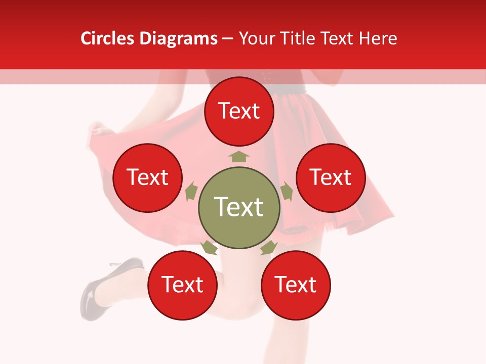 Young Lady Fresh PowerPoint Template