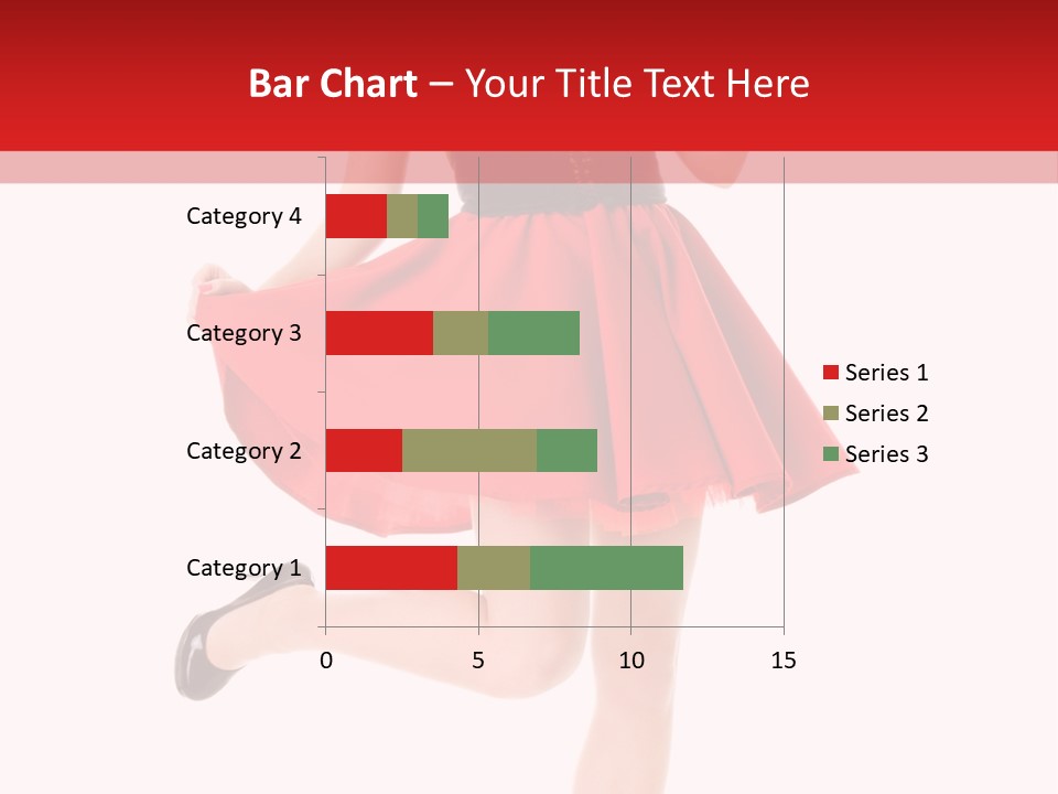 Young Lady Fresh PowerPoint Template