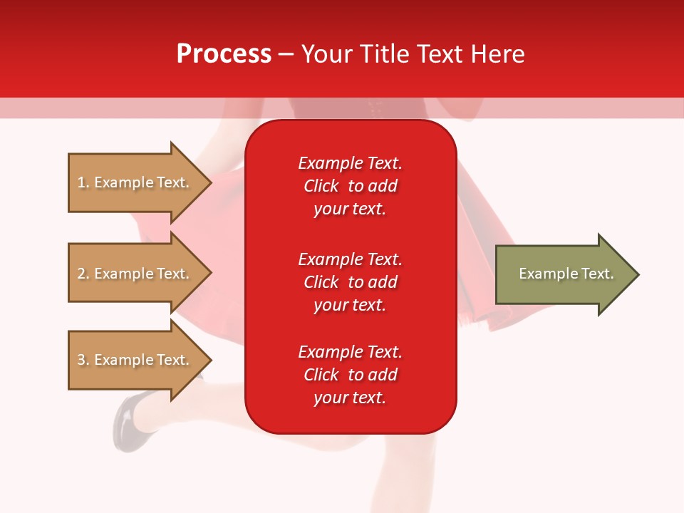 Young Lady Fresh PowerPoint Template