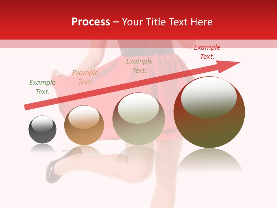 Young Lady Fresh PowerPoint Template