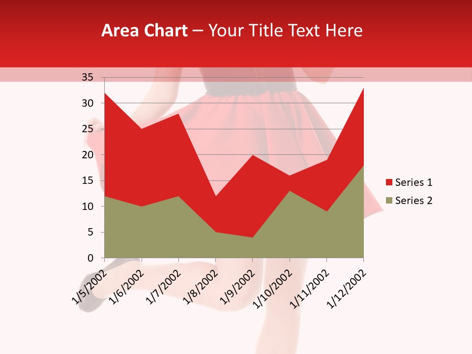 Young Lady Fresh PowerPoint Template