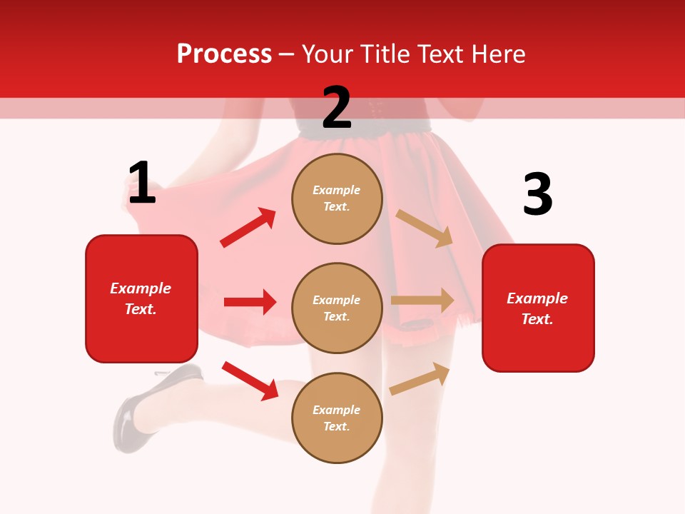 Young Lady Fresh PowerPoint Template