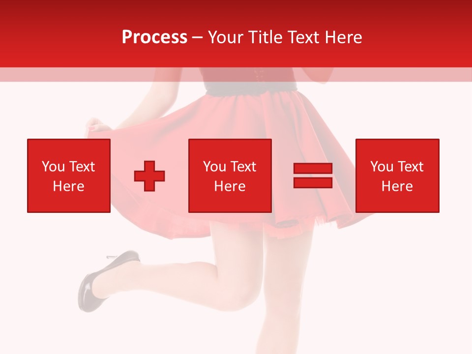 Young Lady Fresh PowerPoint Template