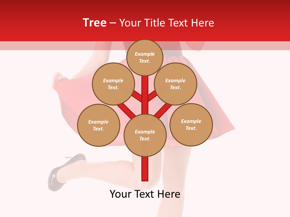 Young Lady Fresh PowerPoint Template