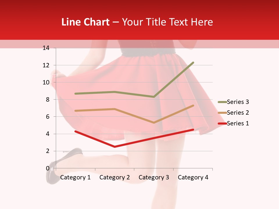 Young Lady Fresh PowerPoint Template