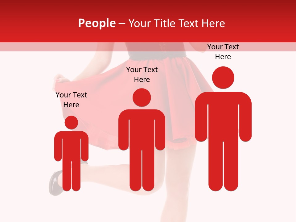 Young Lady Fresh PowerPoint Template