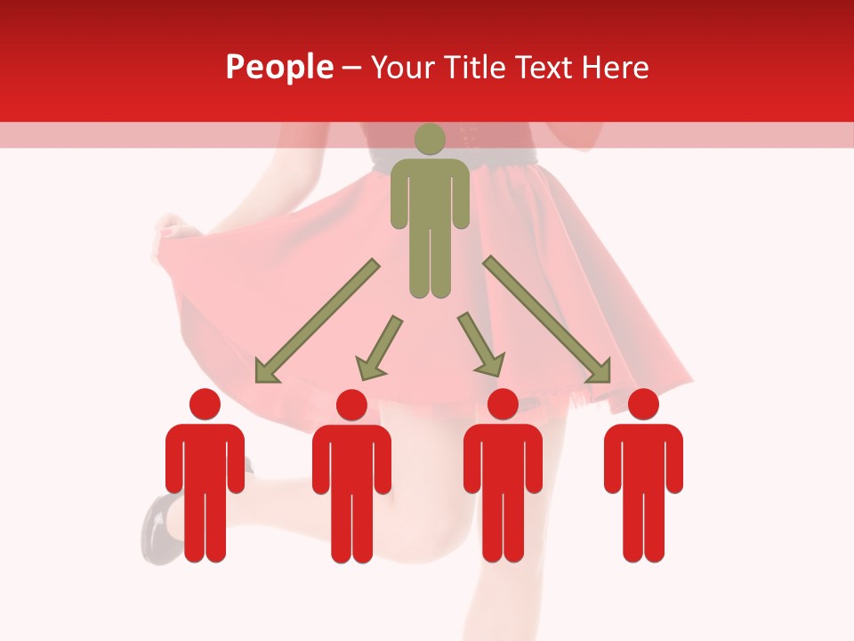 Young Lady Fresh PowerPoint Template