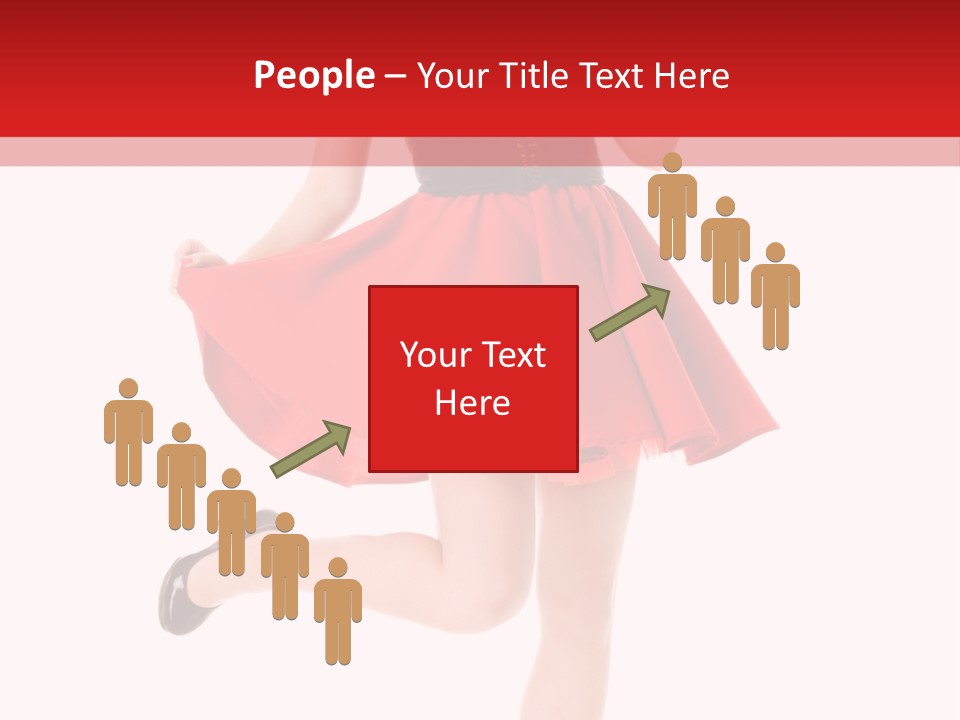 Young Lady Fresh PowerPoint Template