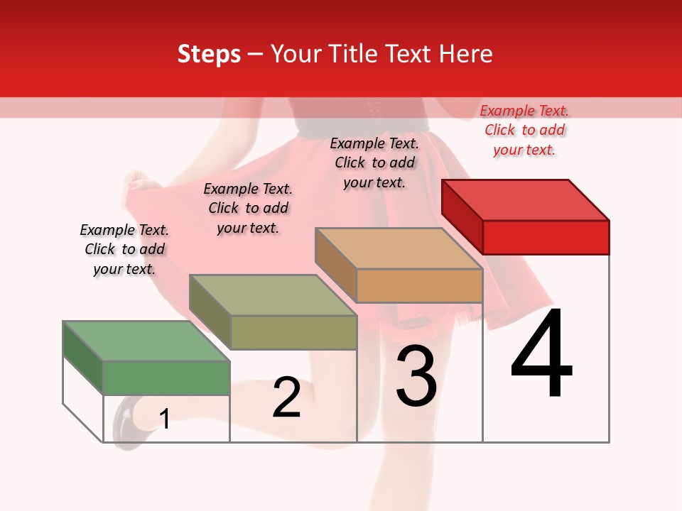 Young Lady Fresh PowerPoint Template