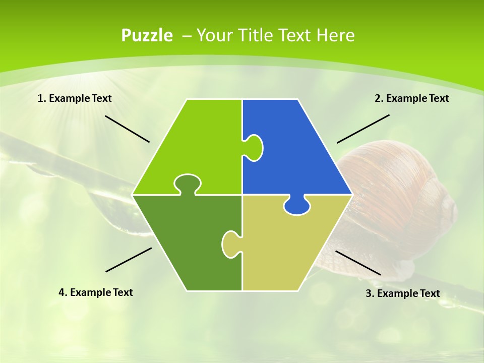 Garden Slow Freshness PowerPoint Template