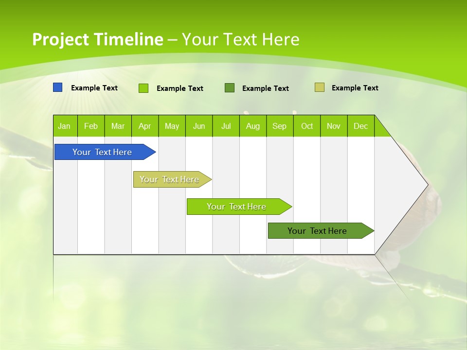 Garden Slow Freshness PowerPoint Template