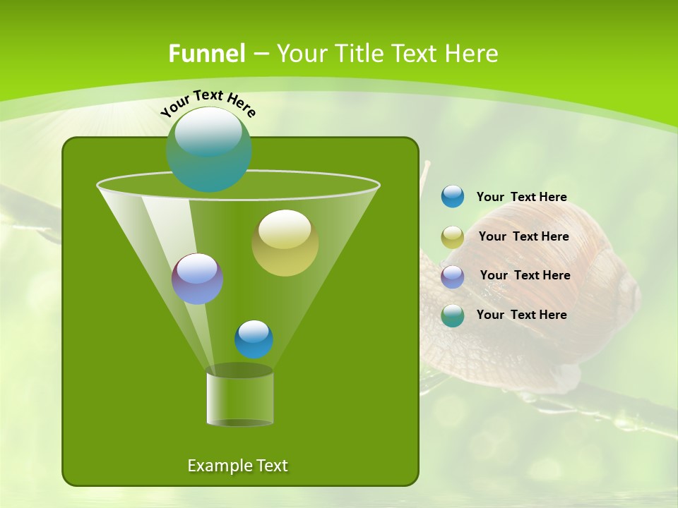 Garden Slow Freshness PowerPoint Template