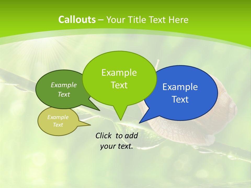 Garden Slow Freshness PowerPoint Template