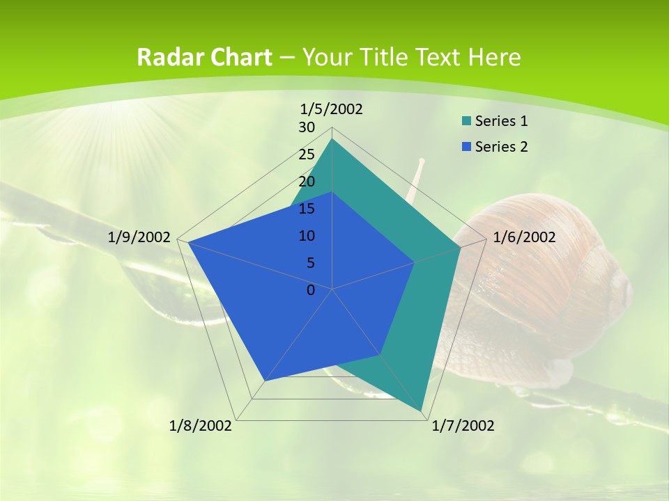 Garden Slow Freshness PowerPoint Template
