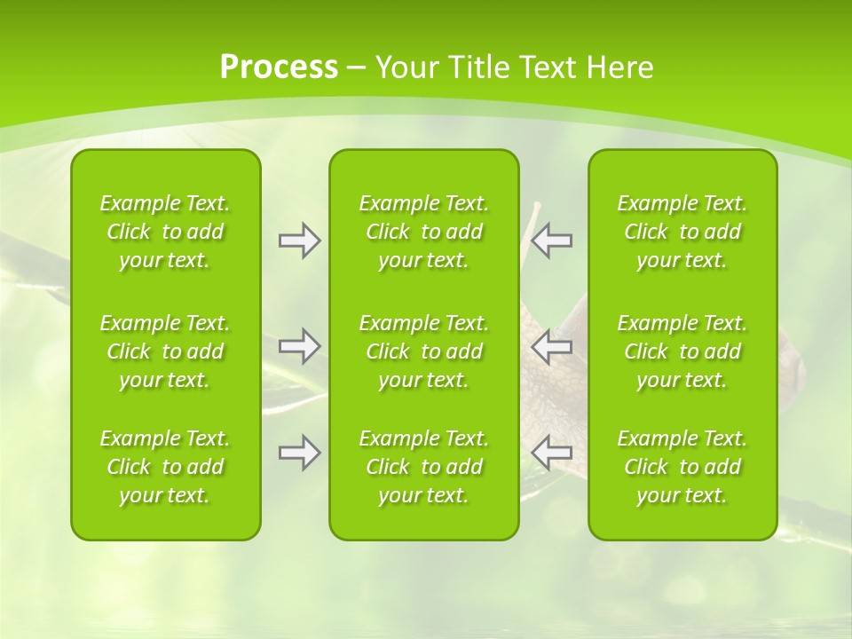 Garden Slow Freshness PowerPoint Template