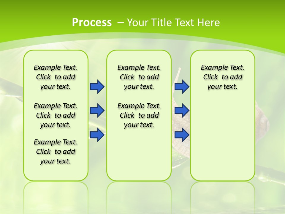 Garden Slow Freshness PowerPoint Template