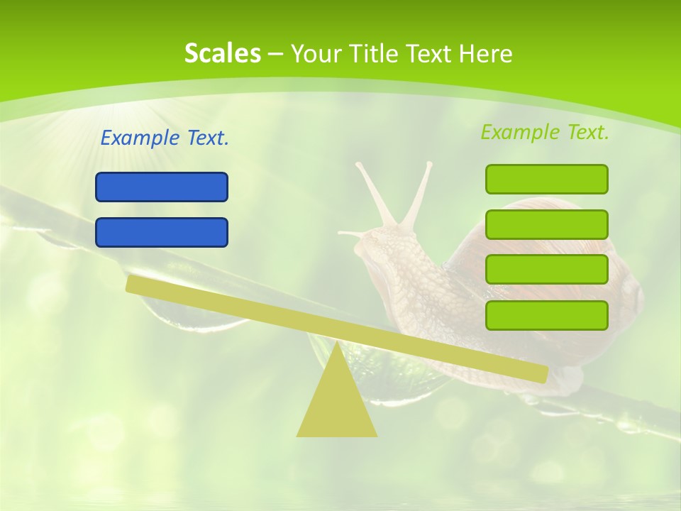 Garden Slow Freshness PowerPoint Template