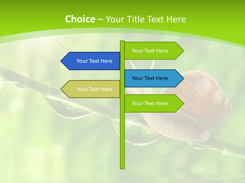 Garden Slow Freshness PowerPoint Template
