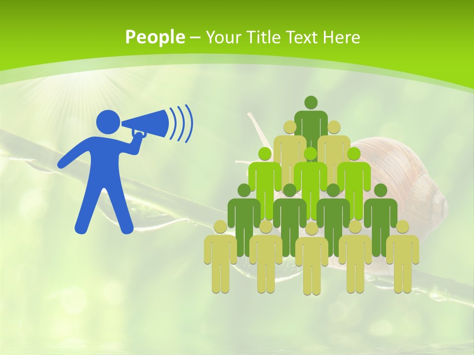 Garden Slow Freshness PowerPoint Template