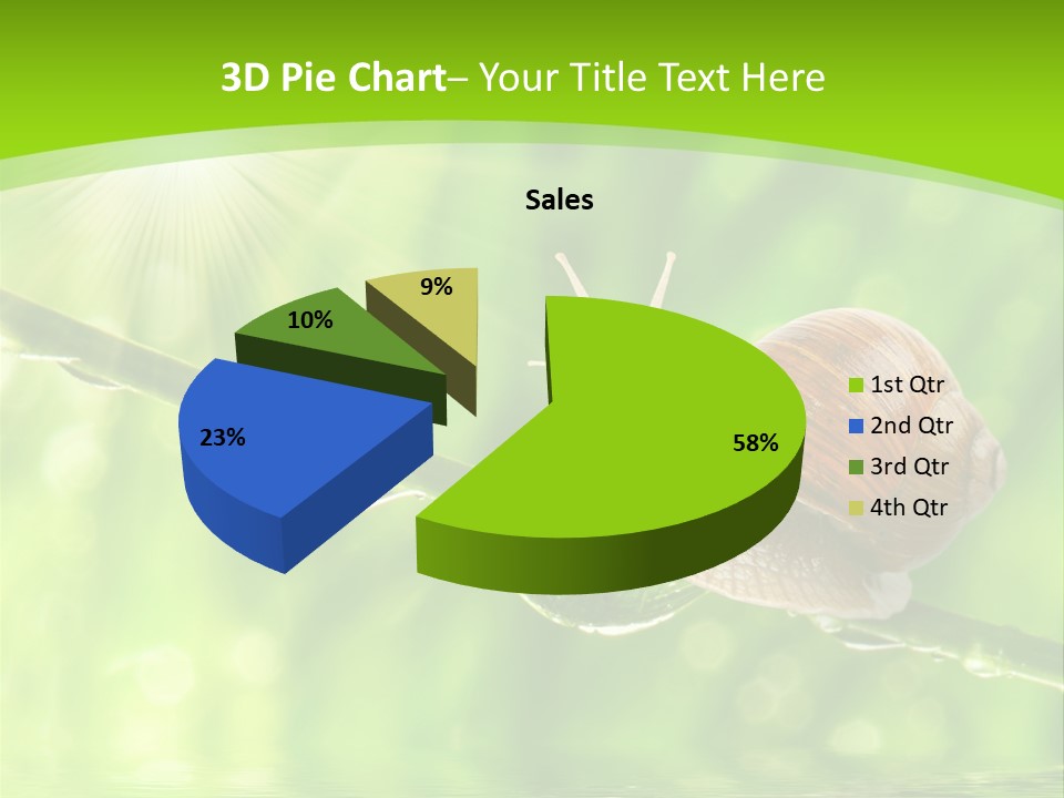 Garden Slow Freshness PowerPoint Template