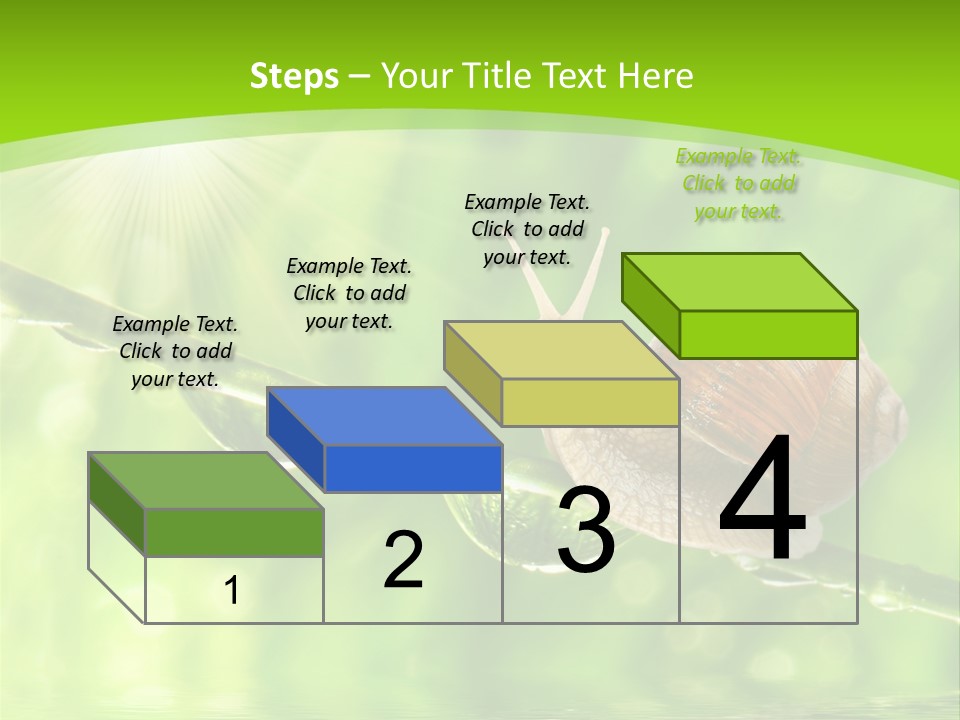 Garden Slow Freshness PowerPoint Template