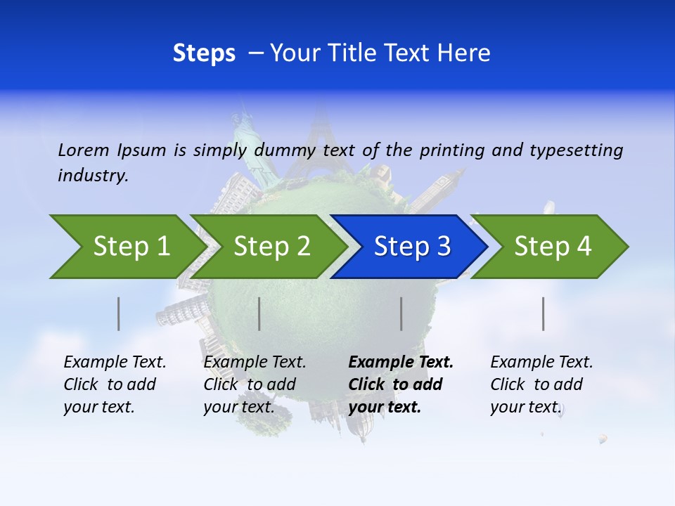Concept Prague Tourism PowerPoint Template