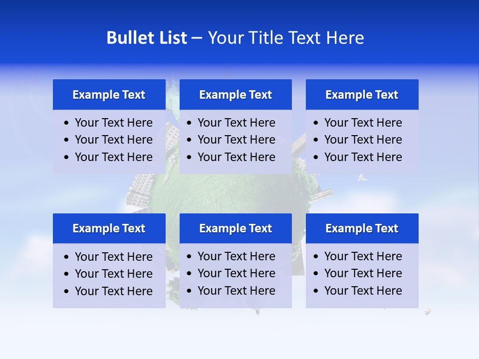 Concept Prague Tourism PowerPoint Template
