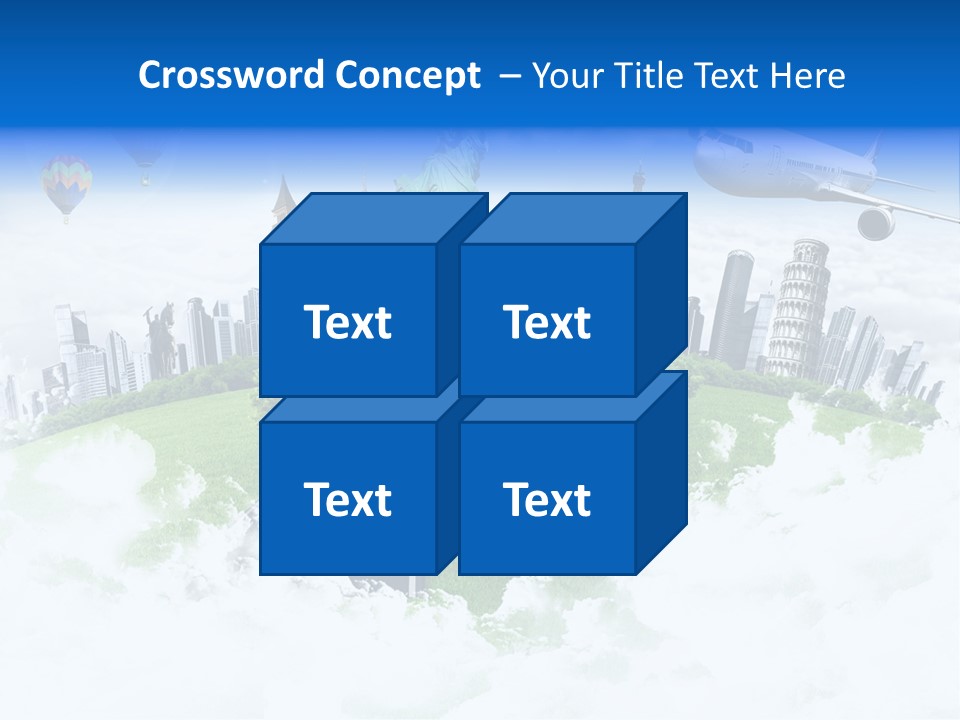 Touristic Paris Town PowerPoint Template