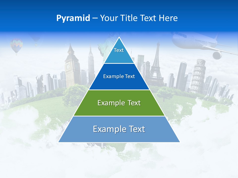 Touristic Paris Town PowerPoint Template