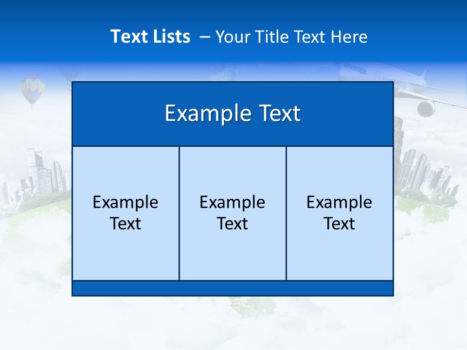 Touristic Paris Town PowerPoint Template