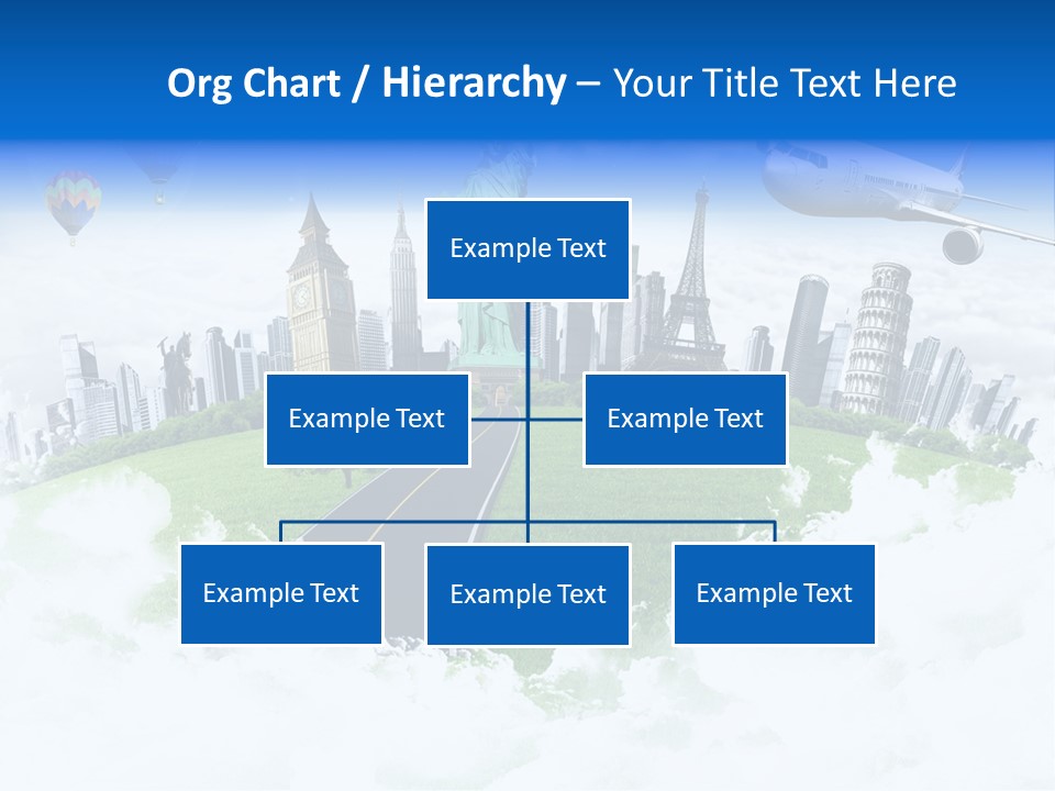 Touristic Paris Town PowerPoint Template
