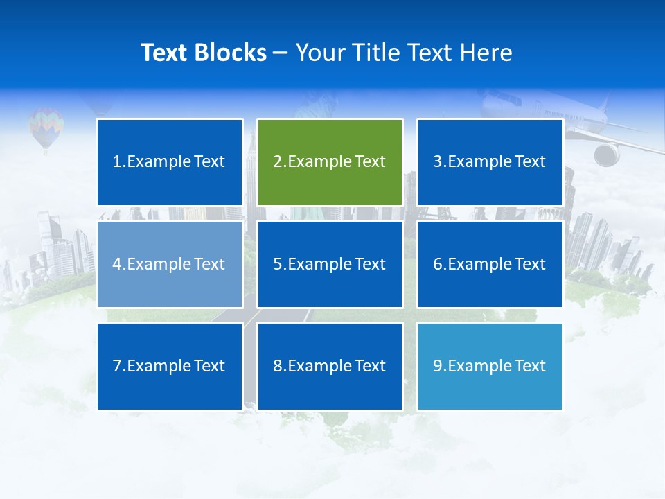 Touristic Paris Town PowerPoint Template