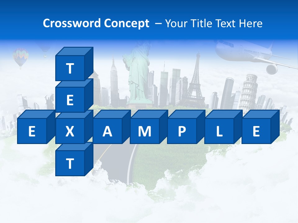 Touristic Paris Town PowerPoint Template