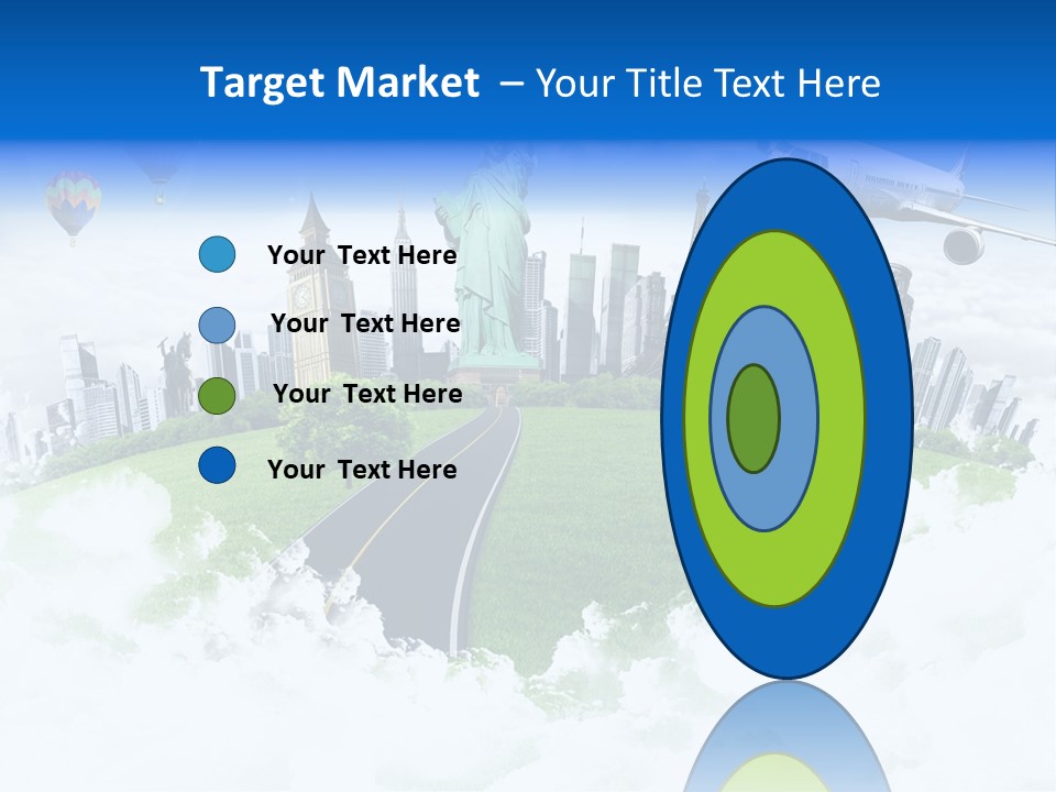 Touristic Paris Town PowerPoint Template