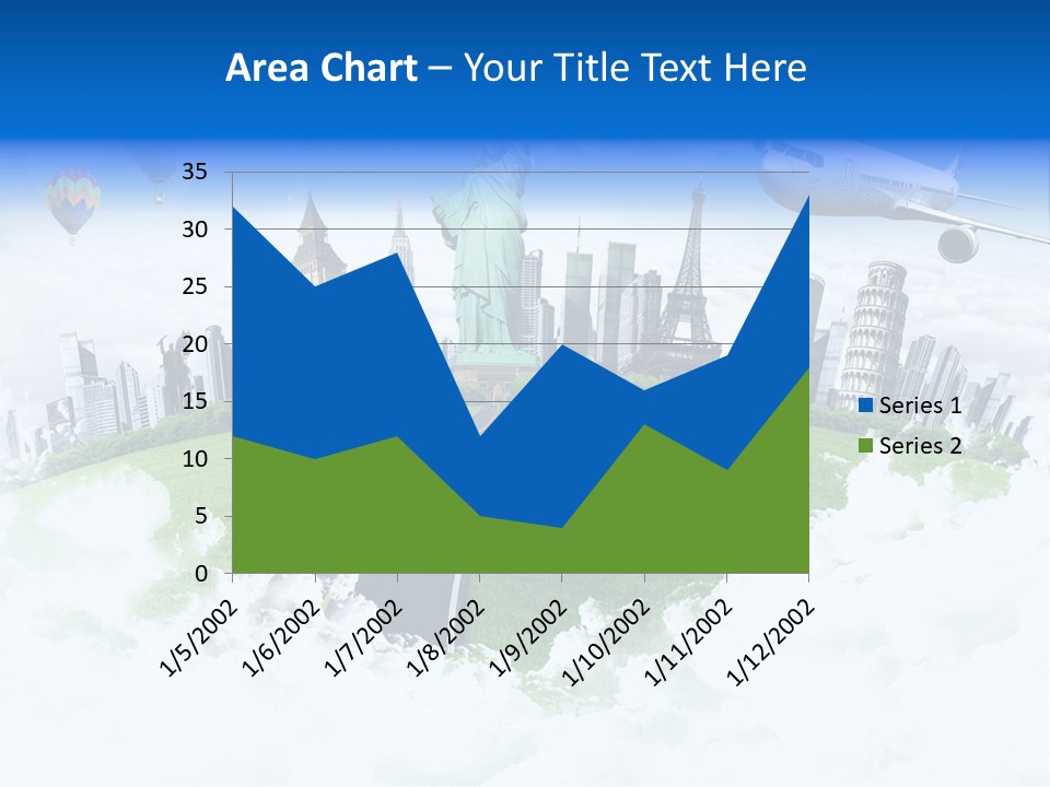 Touristic Paris Town PowerPoint Template