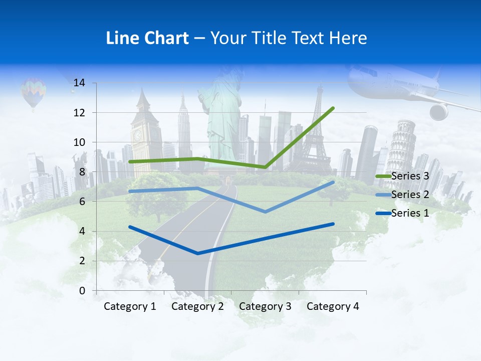 Touristic Paris Town PowerPoint Template
