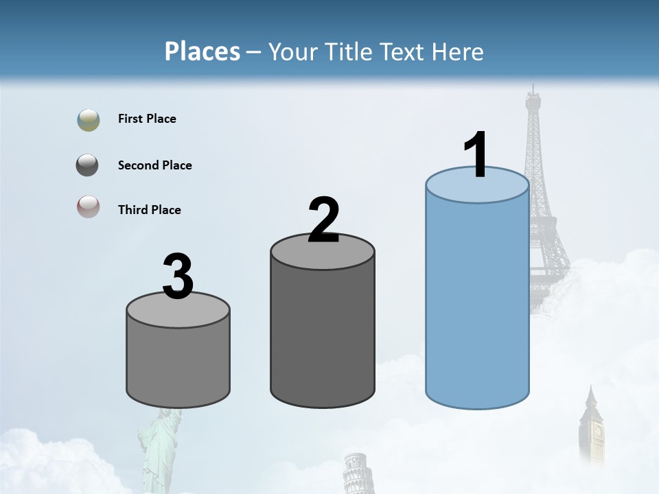 Travel Paris Pisa PowerPoint Template