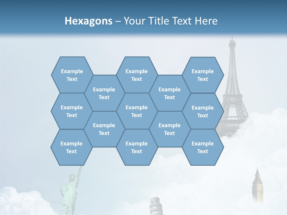 Travel Paris Pisa PowerPoint Template