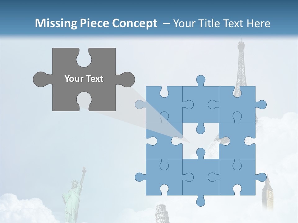 Travel Paris Pisa PowerPoint Template