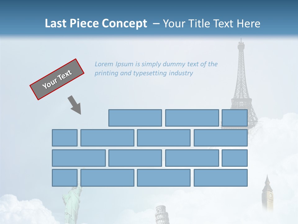 Travel Paris Pisa PowerPoint Template