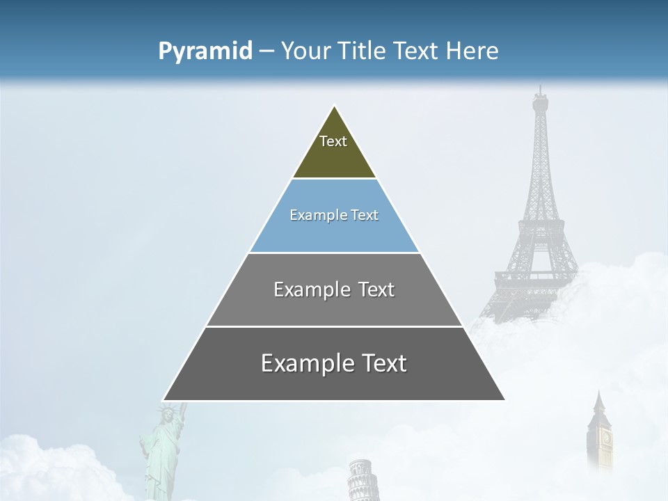 Travel Paris Pisa PowerPoint Template
