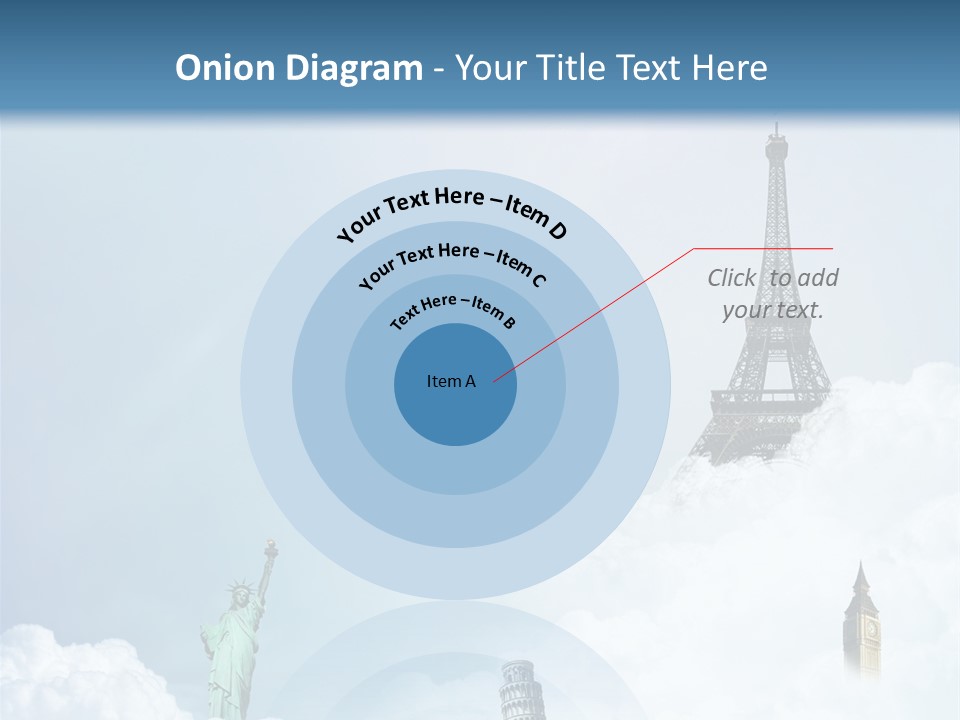 Travel Paris Pisa PowerPoint Template