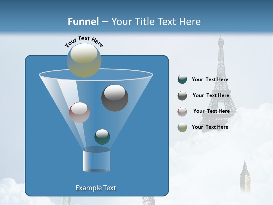 Travel Paris Pisa PowerPoint Template