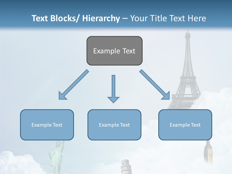 Travel Paris Pisa PowerPoint Template