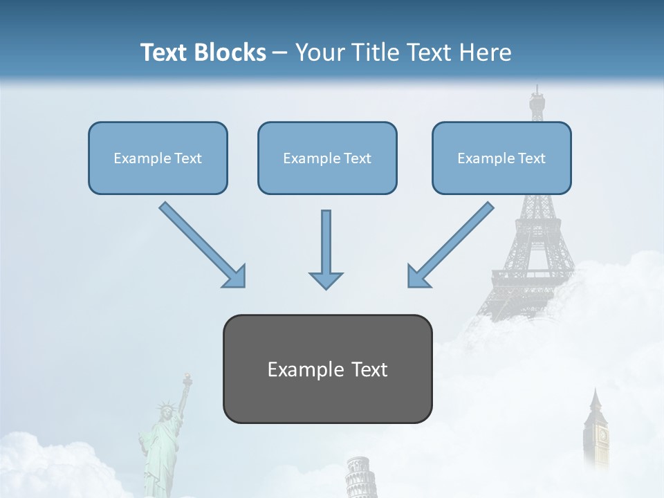 Travel Paris Pisa PowerPoint Template