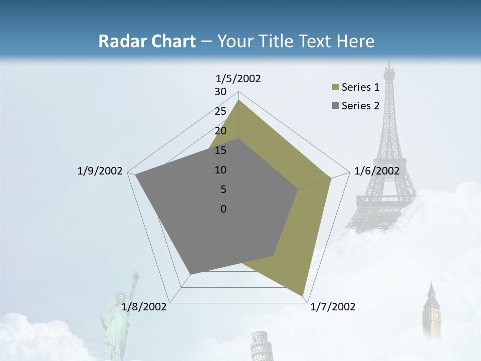Travel Paris Pisa PowerPoint Template
