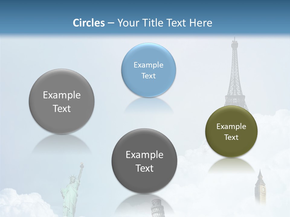 Travel Paris Pisa PowerPoint Template