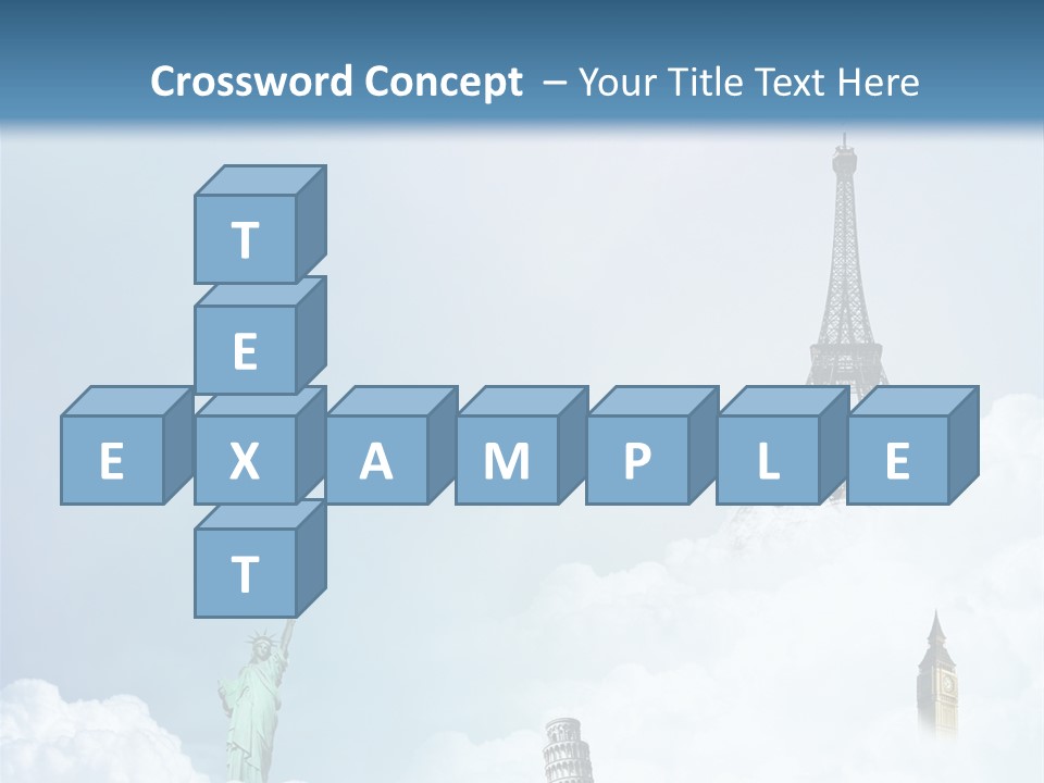 Travel Paris Pisa PowerPoint Template